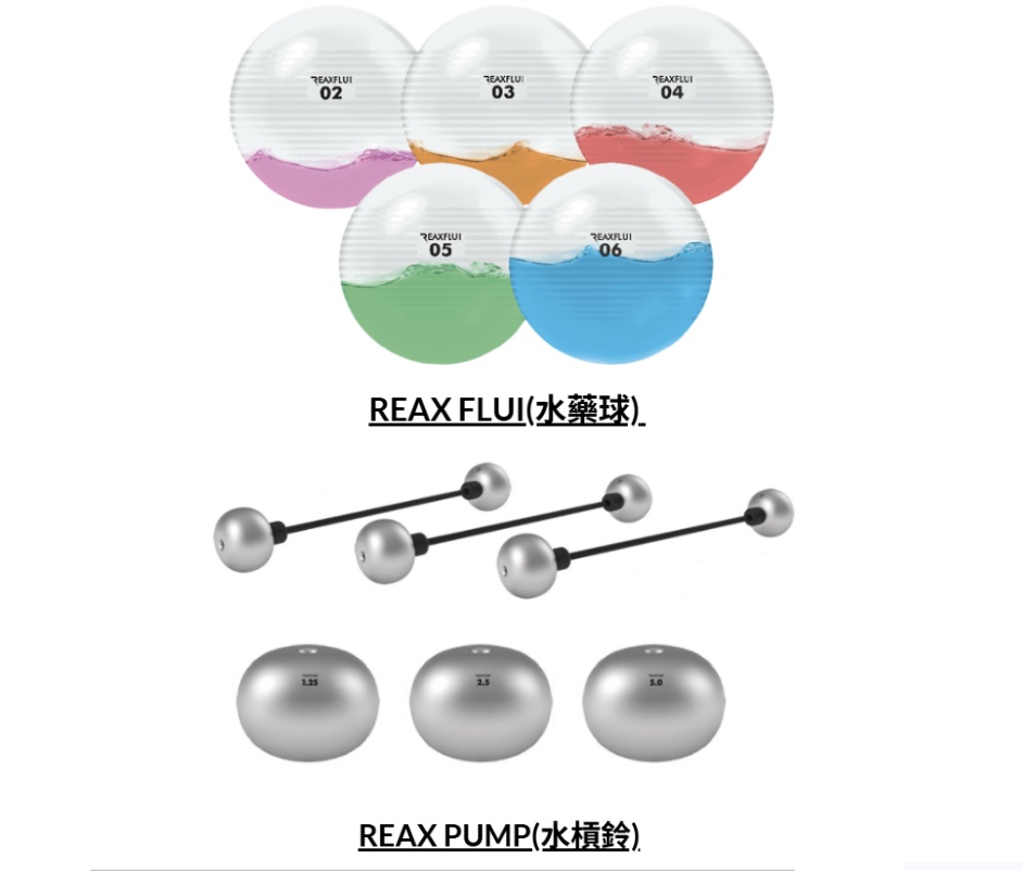 動態神經訓練設備 REAX FLUI 與 REAX PUMP